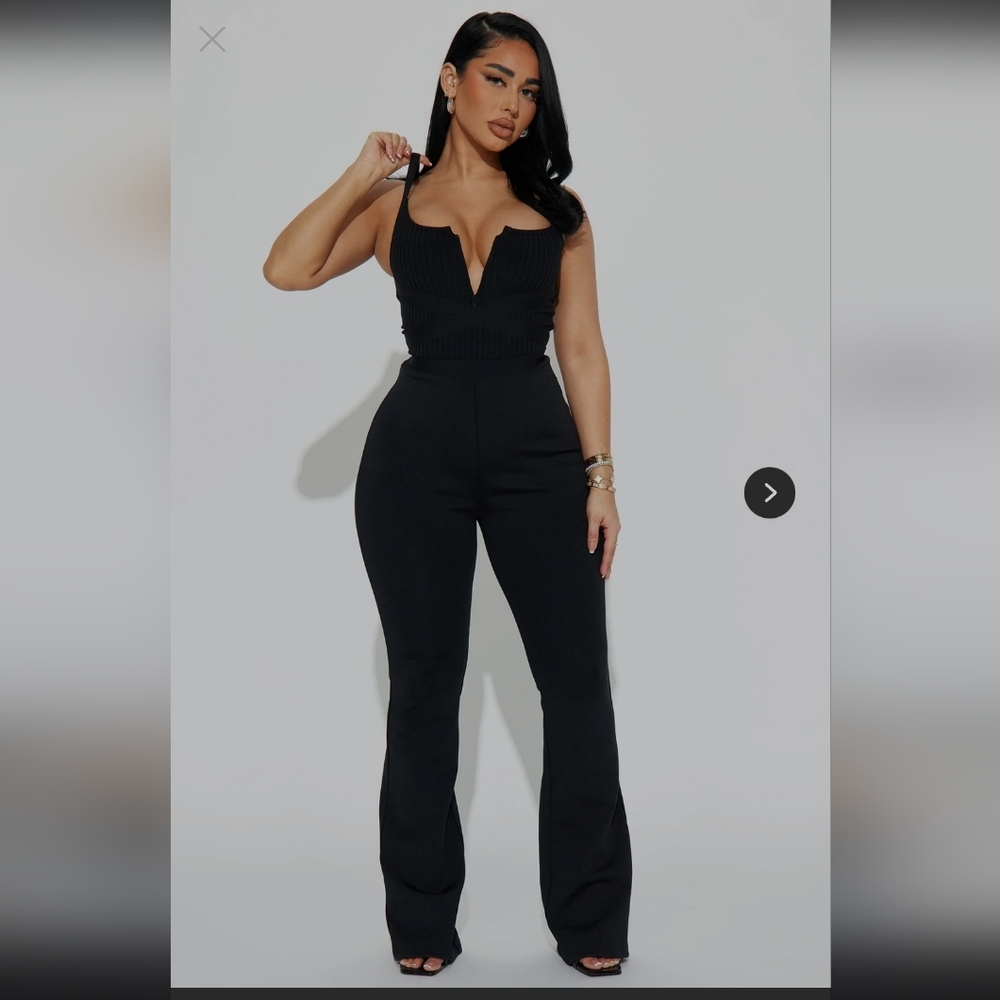Fashion Nova Misty Bandage Jumpsuit